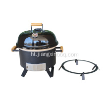 Tabletop Kamado Charcoal 18&quot; Grill